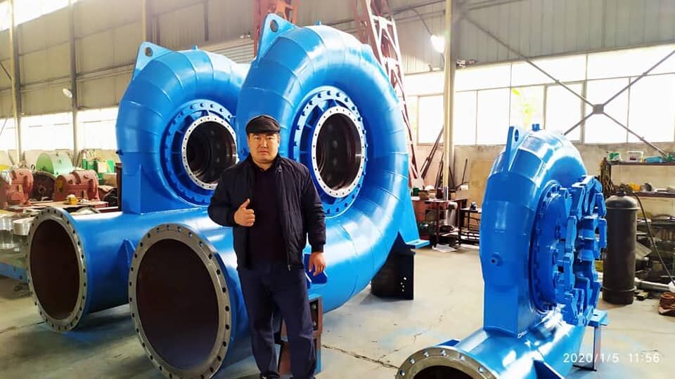 Automatic Control Mode Francis Turbine Generator with Horizontal Or Vertical Layout and 450-1000RPM Rated Speed for Power Generation
