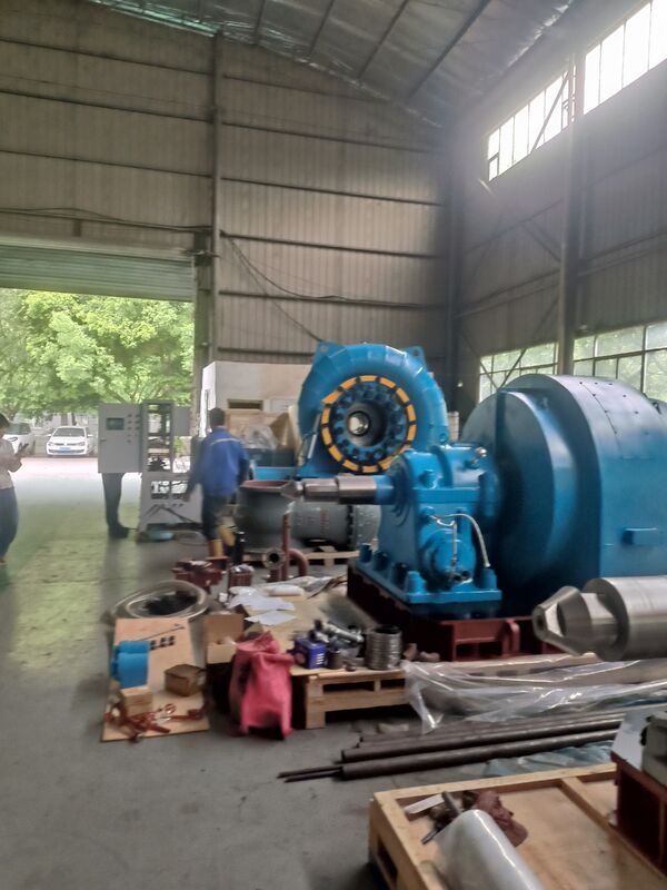 Stainless Steel Francis Turbine Generator with Automatic Control Mode and 450-1000 RPM for Hydropower Energy Solutions
