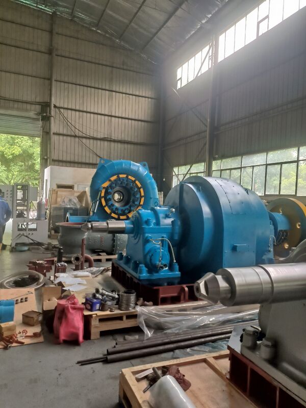 Automatic Control Mode Francis Turbine Generator with Horizontal Or Vertical Layout and 450-1000RPM Rated Speed for Power Generation