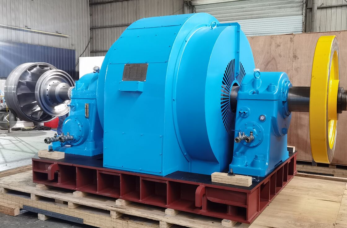 Francis Runner Water Turbine Generator Designed for Design Head 168 to 357 M Robust Francis Turbine Generator Technology