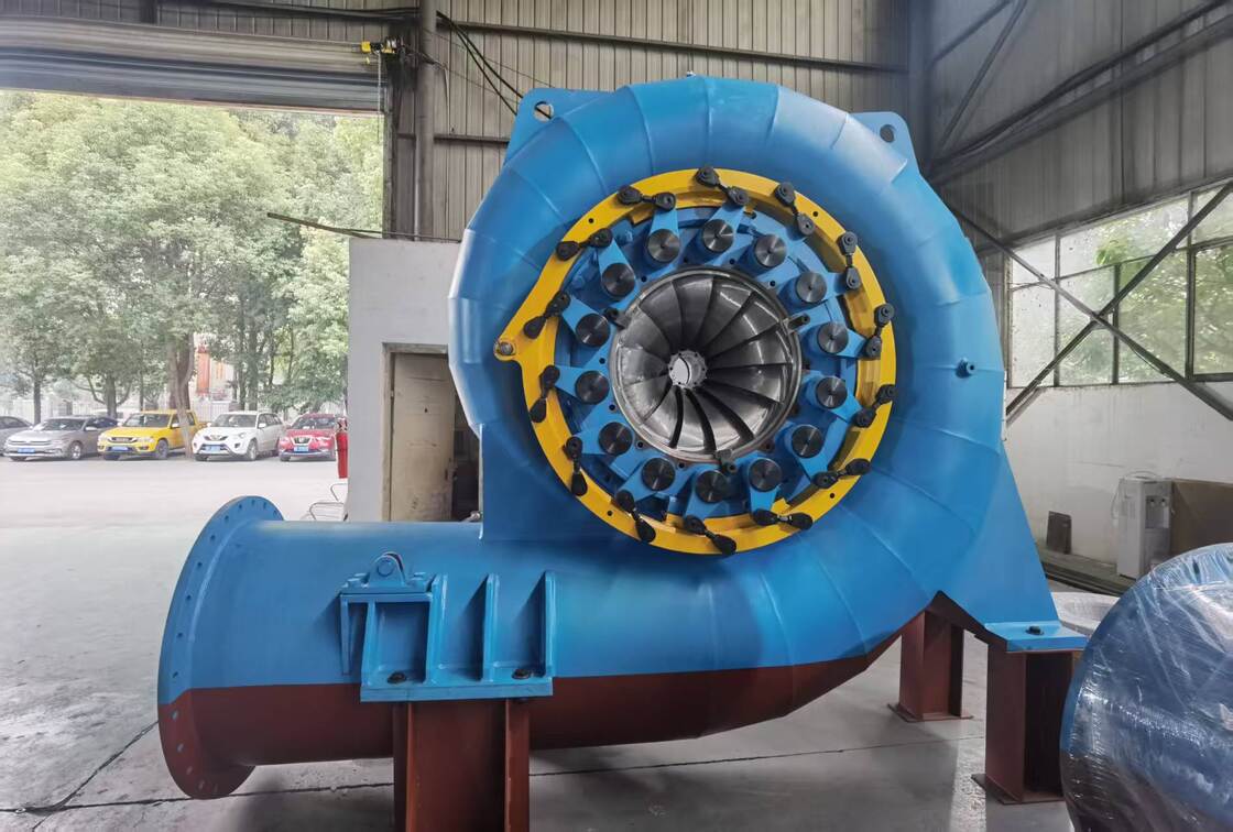 Francis Runner Water Turbine Generator Designed for Design Head 168 to 357 M Robust Francis Turbine Generator Technology