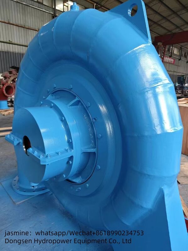 450-1000 RPM Francis Turbine Generator with Microcomputer Governor and IP54 Protection for Hydropower Plants