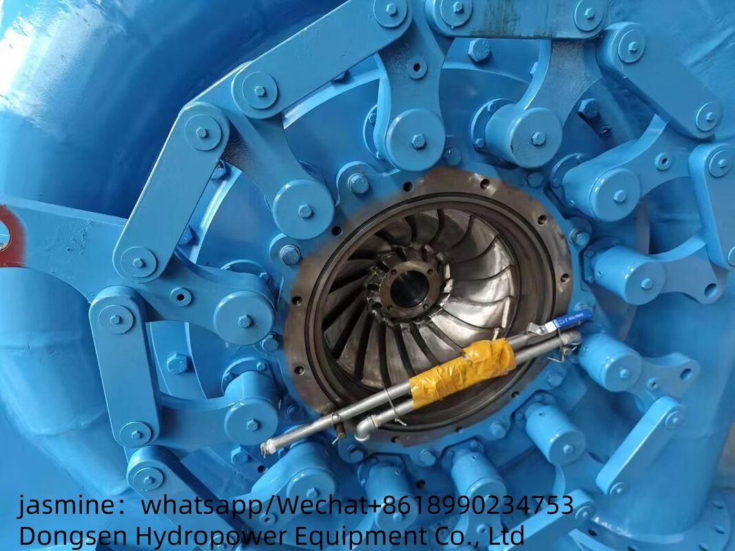 Francis Runner Water Turbine Generator Designed for Design Head 168 to 357 M Robust Francis Turbine Generator Technology