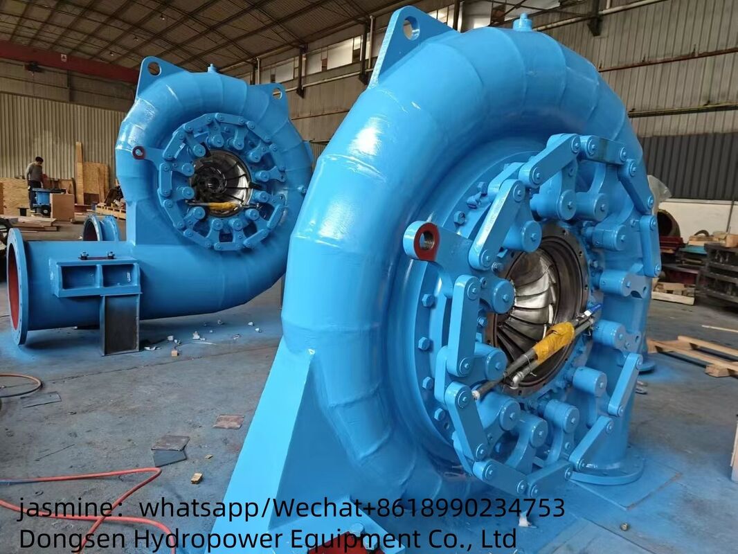 450-1000 RPM Francis Turbine Generator with Microcomputer Governor and IP54 Protection for Hydropower Plants