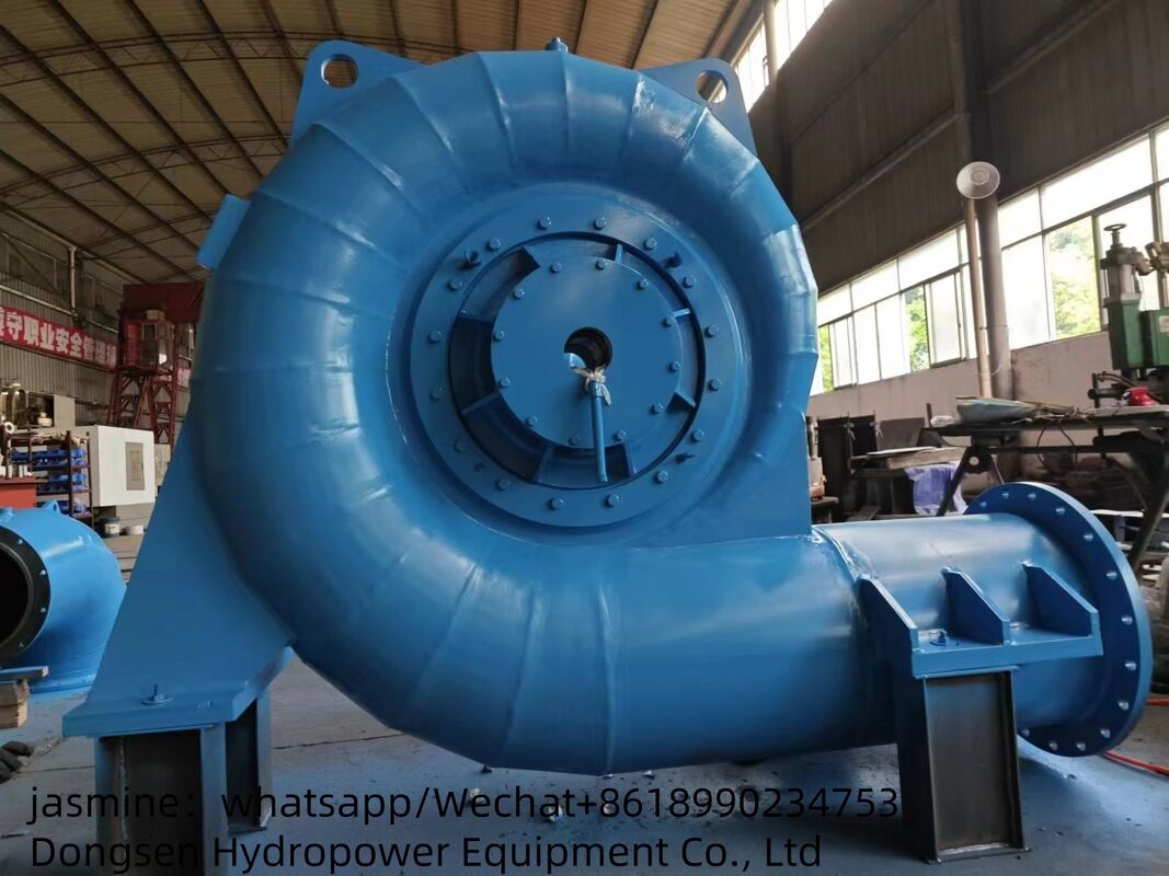 Francis Runner Water Turbine Generator Designed for Design Head 168 to 357 M Robust Francis Turbine Generator Technology