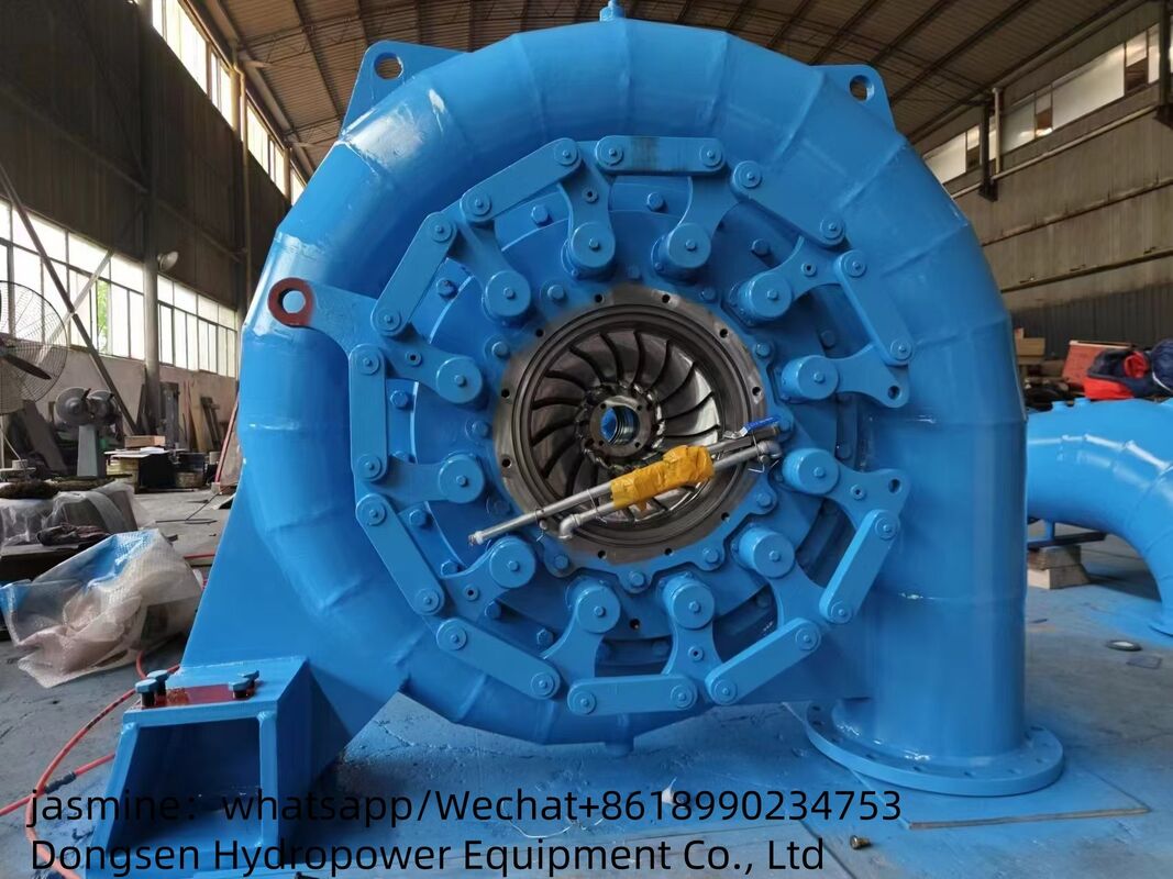 Francis Runner Water Turbine Generator Designed for Design Head 168 to 357 M Robust Francis Turbine Generator Technology
