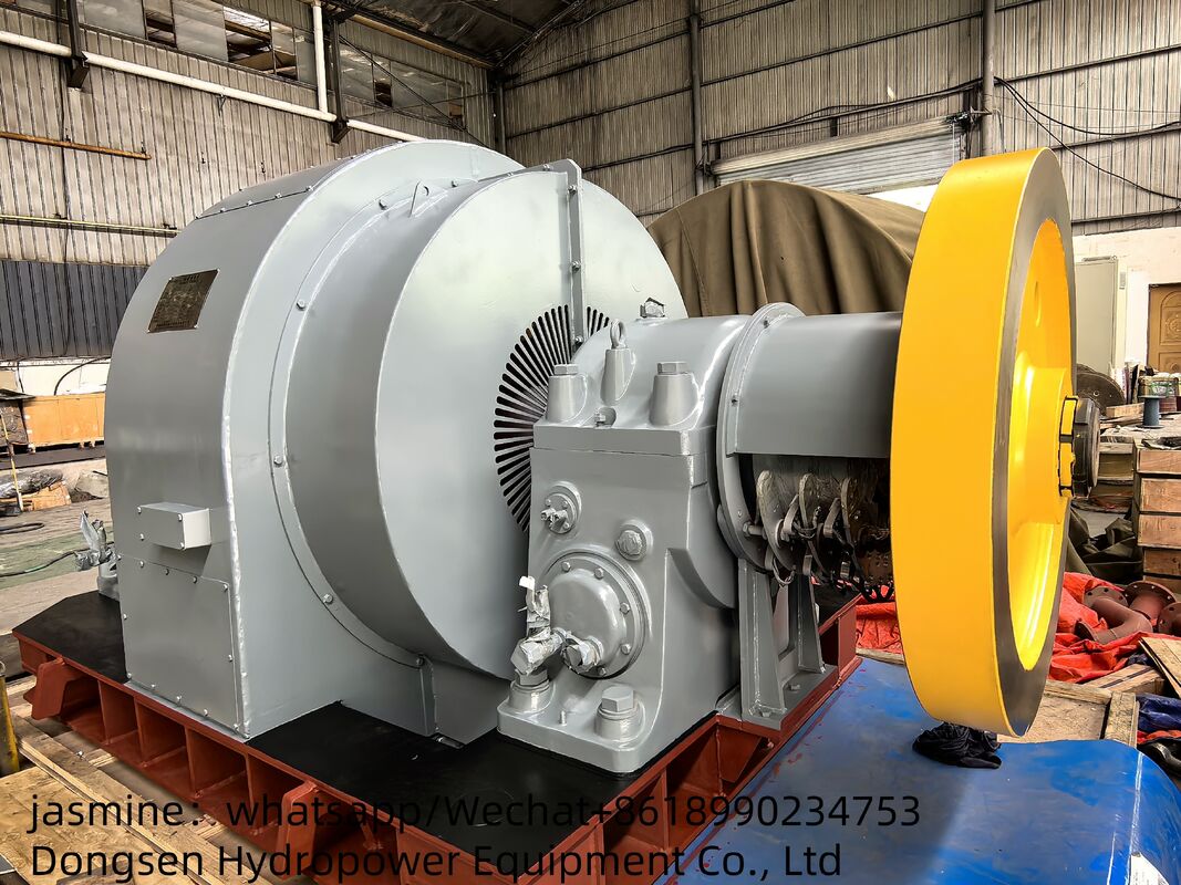 Flow 3.21 To 14.9 M³s Francis Turbine Generator Power Capacity 300KW To 8000KW Rated Efficiency 90 Percent To 96 Percent