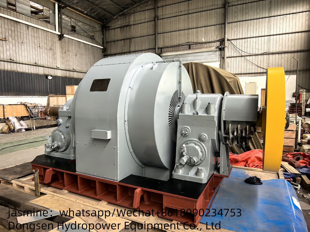 Flow 3.21 To 14.9 M³s Francis Turbine Generator Power Capacity 300KW To 8000KW Rated Efficiency 90 Percent To 96 Percent
