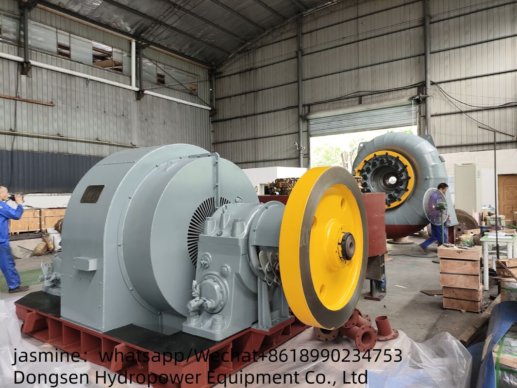 Automatic Control Mode Francis Water Turbine Generator Durable Hydroelectric Power Equipment for Renewable Energy Projects