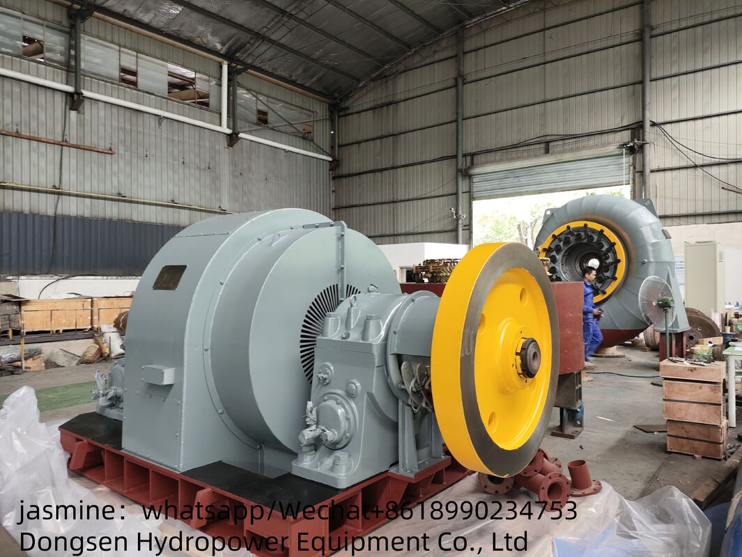 IP54 Protection Level Francis Turbine Generator with Horizontal or Vertical Layout and 30~50 Years Lifespan for Renewable Energy Solutions