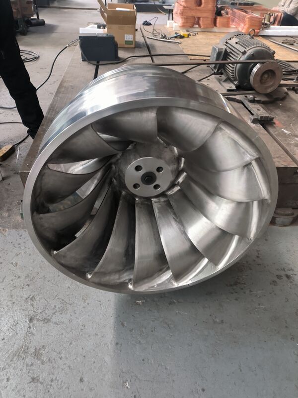 High Efficiency 92% Hydro Turbine Runner for 10 MPa High Pressure with Customizable Blade Number