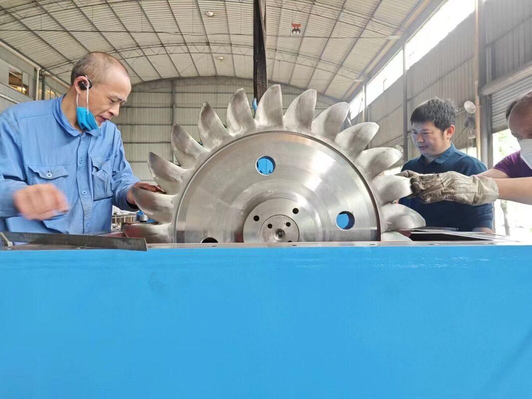 ISO 9001 Certified Hydro Turbine Runner with 3 to 10 Blade Configurations for 92% Efficiency in Hydropower Generation