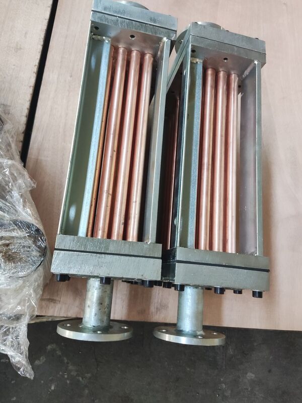 Efficiency 85 to 93 Percent Air Oil Cooler Bracket Mounted Max Operating Temperature 120 Degrees Celsius Ideal for Hydraulic Systems