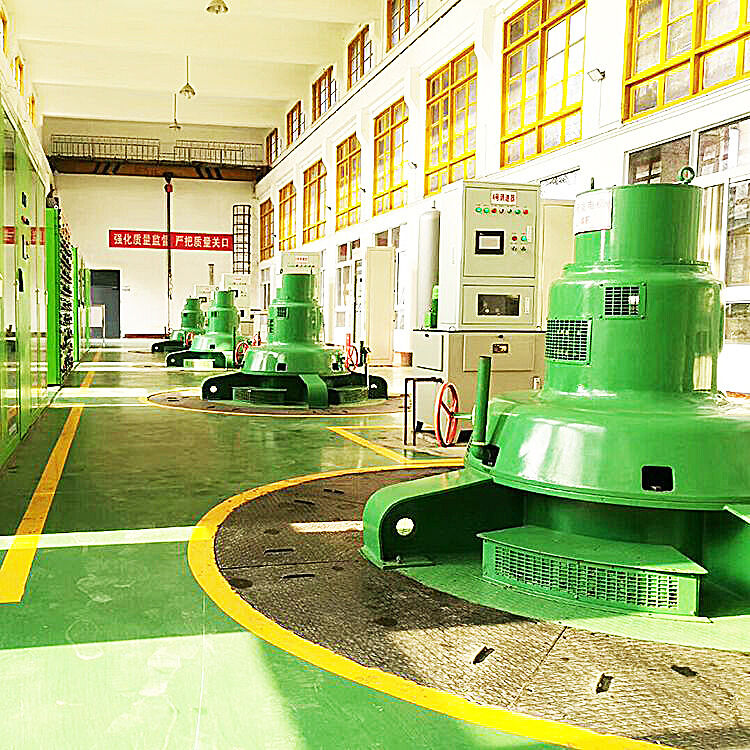 Kaplan Hydro Turbine Generator with Air or Water Cooling, Runner Diameter 1-10 Meters, and Power Factor 0.8-0.9 for Renewable Energy
