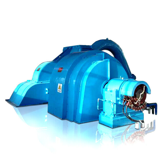2000-10000kg Turgo Turbine Generator designed for Flow Rate 109 cubic meters per second Power Range 500 kilowatt to 70 megawatt energy production