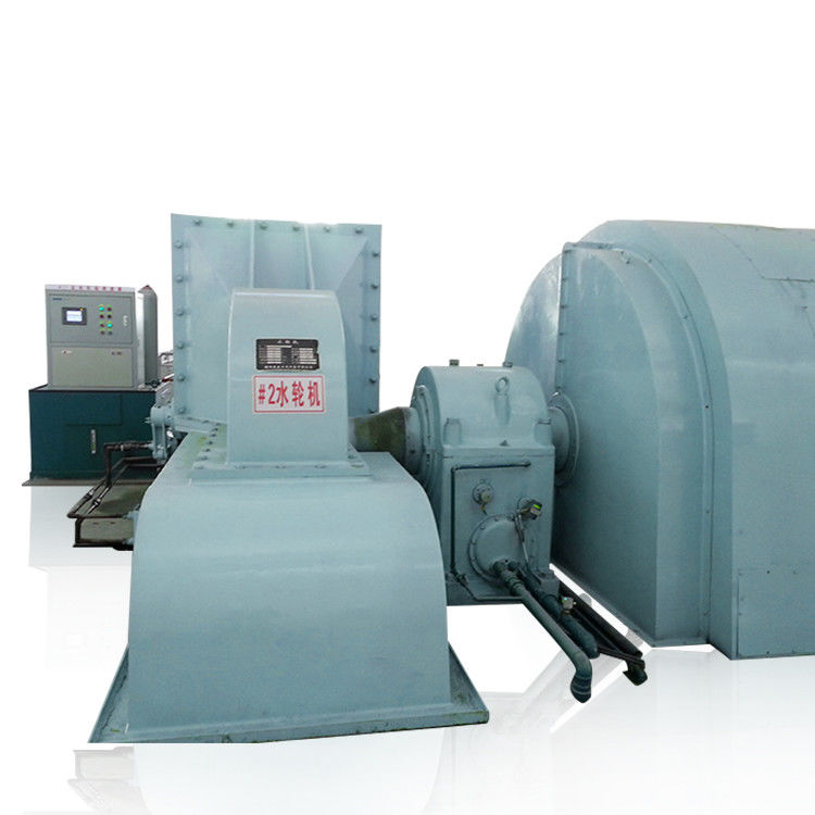 Hydroelectric Pelton Turbine Generator High Head Performance for Power Generation at 600RPM and Design Head of 100m To 700m