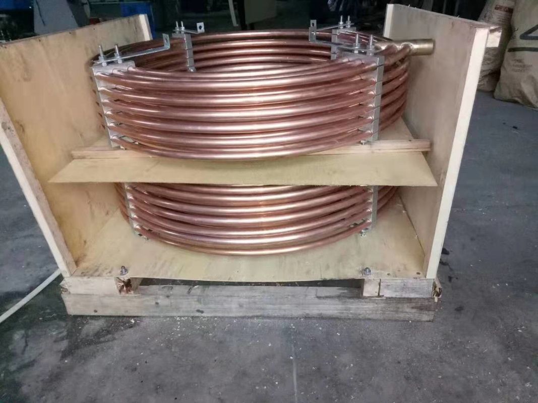 Industrial Wall Mounted Hydraulic Oil Cooler 10-50 Kg For Fluid Pipe Operating Temperature Range 0-80°C Performance