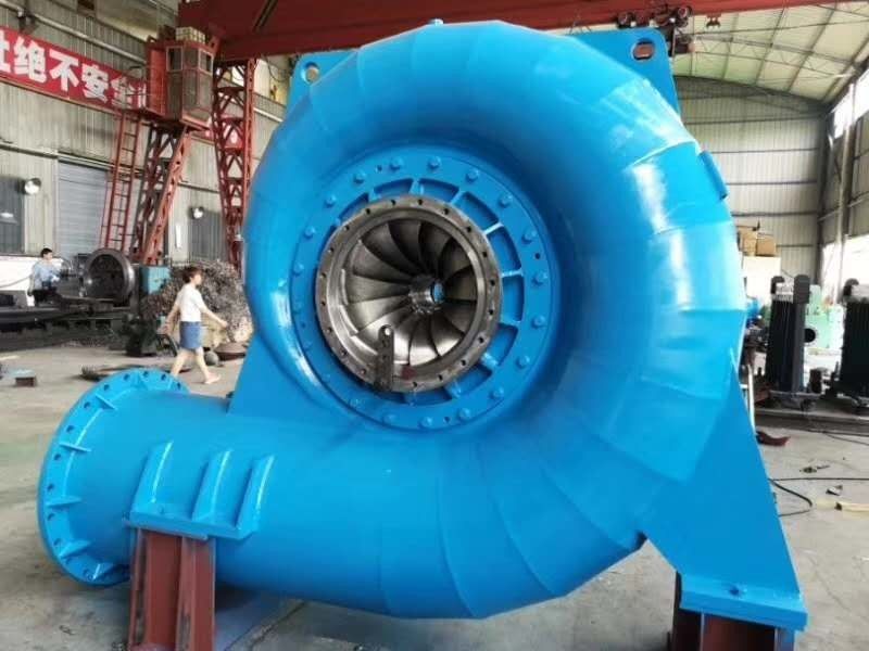 Francis Turbine Generator with High-strength Steel And Alloys Blade Material and 2000 kW Capacity Featuring Automatic Control System