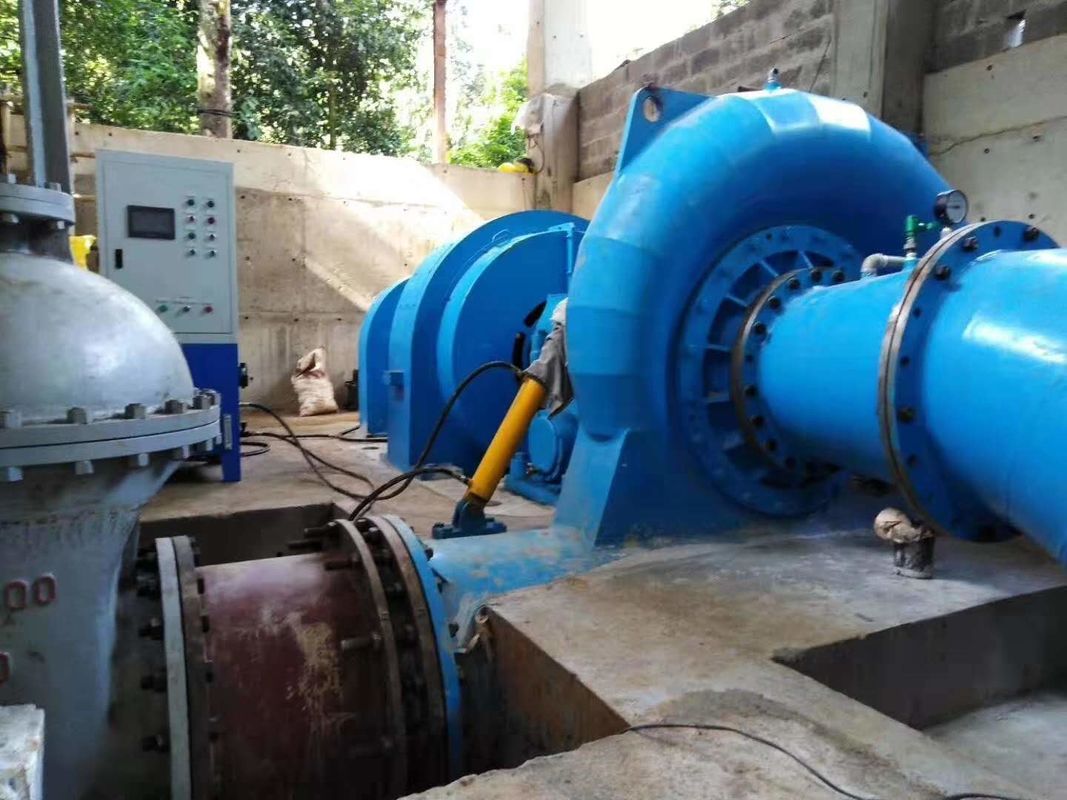 Francis Turbine Generator with High-strength Steel And Alloys Blade Material and 2000 kW Capacity Featuring Automatic Control System