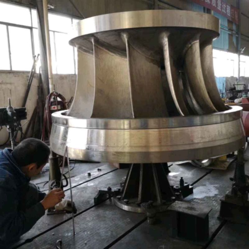 Francis Turbine Generator with High-strength Steel And Alloys Blade Material and 2000 kW Capacity Featuring Automatic Control System