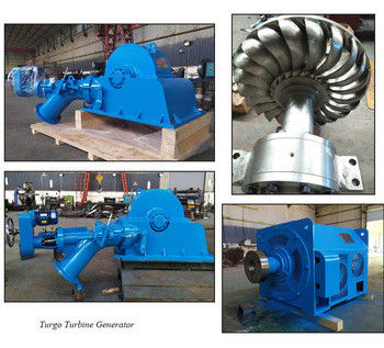 Synchronous Alternator Turgo Turbine Generator with Compact Structure and 220V-11000V Rated Voltage