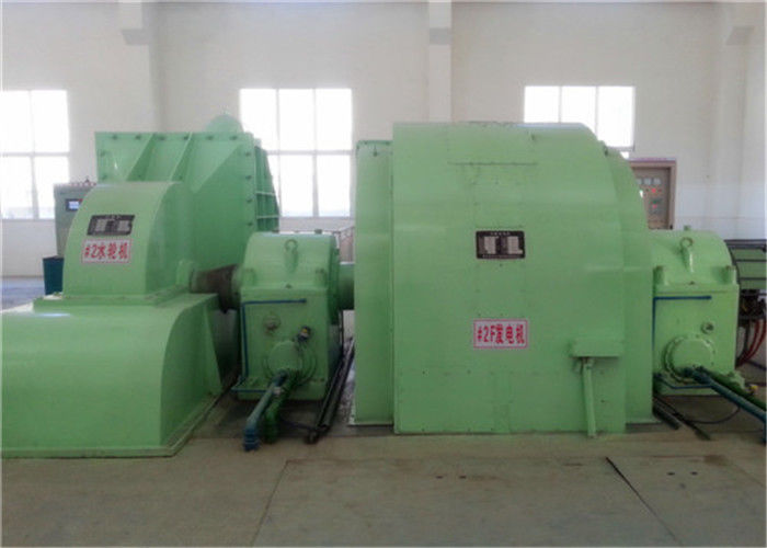 High Head 100m To 2000m Pelton Turbine Generator 200mm Diameter Insulation Class FF Suitable For Hydropower Applications