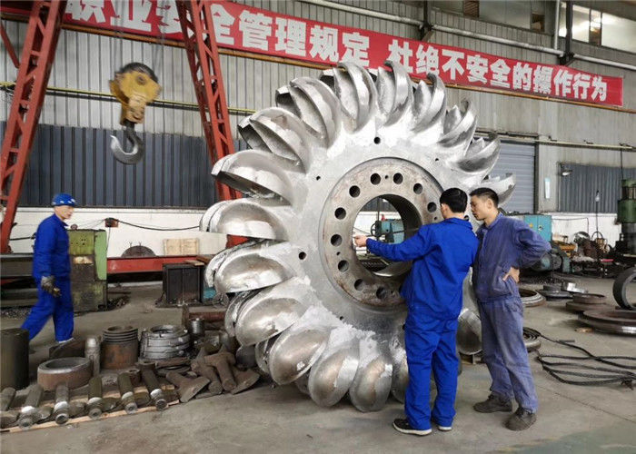 Diameter 200mm Pelton Wheel Turbine Generator Variable Speed Designed to Maximize Energy Extraction in Hydropower Plants