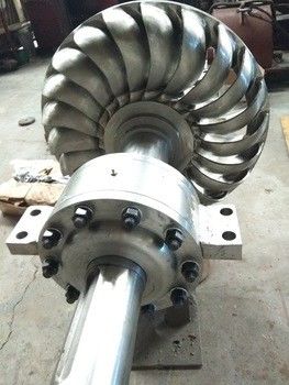 Turgo Turbine Generator with Stainless Steel Runner 50-400m Rated Head and Butterfly Valve for Off Grid or On Grid Power Solutions