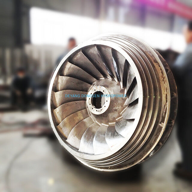 Hydro Turbine Runner Durable 3-10 Blade Configuration Eco Friendly Energy Production