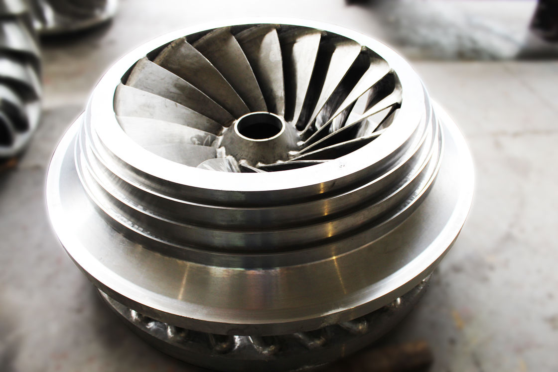 Francis Type  Hydro Turbine Runner / Mixed Flow Runner Customized