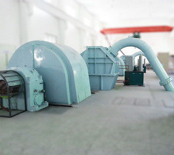 Diameter 200mm High Head Pelton Turbine Including Brushless Or Static Excitation System Designed For Hydroelectric Power