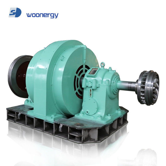 Customized Hydro Turbine Generator Steel Stainless Steel 450-1000rpm for Water Heads 5m-500m