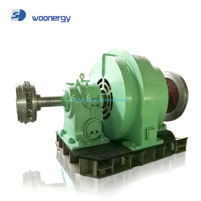 PLC Controlled Francis Hydro Turbine Generator Set IP54 Protection Microcomputer Governor for Hydropower Station