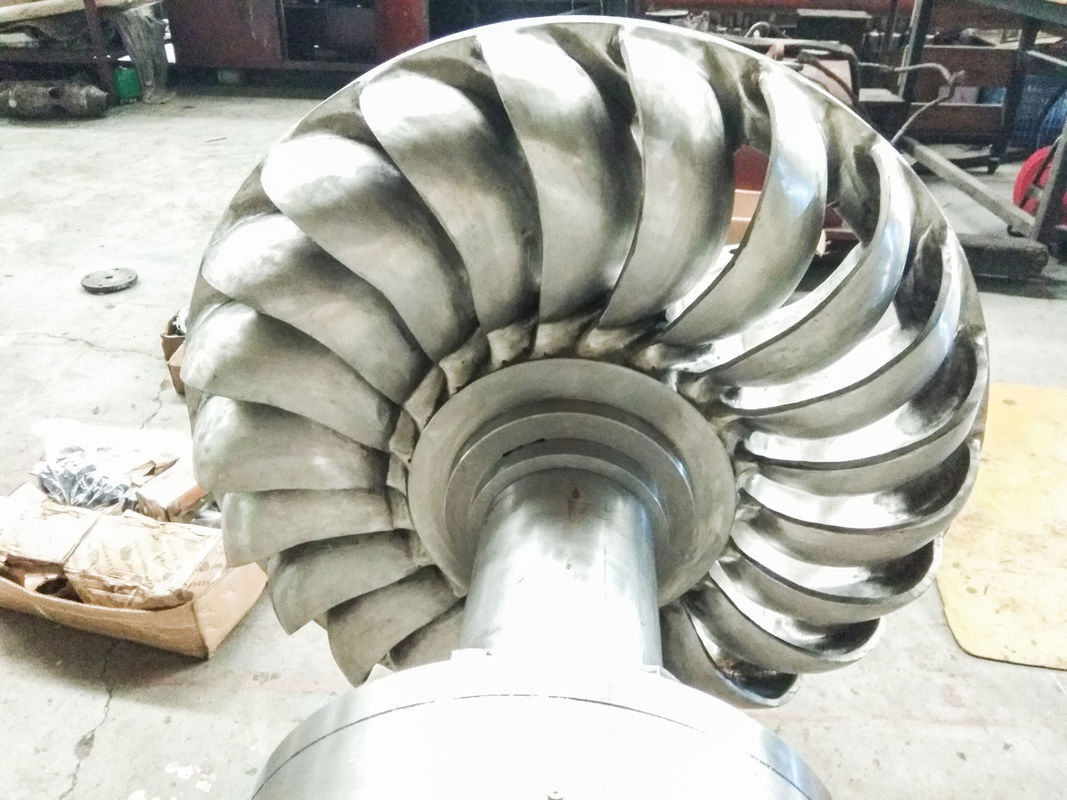 3Phase Turgo Turbine Generator Designed for Design Flow 0.744 M³s to 1.176 M³s and Efficiency Up To 87 Percent Energy Solution