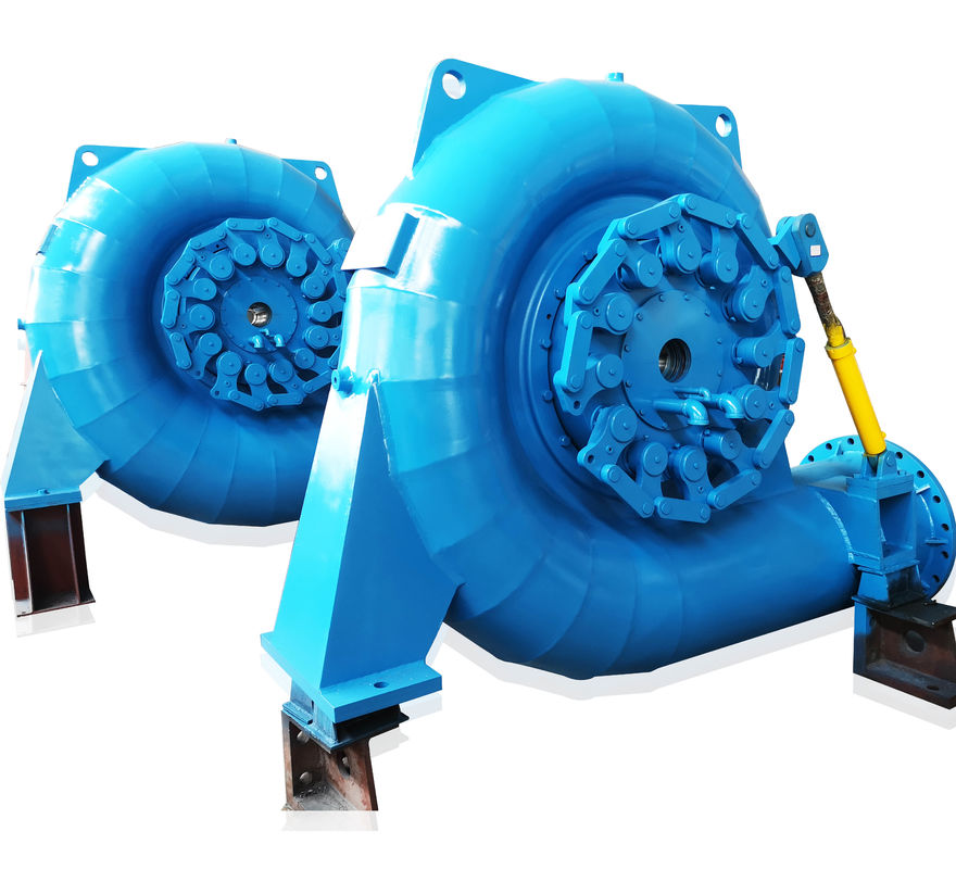 Speed Range 150RPM 1000RPM Francis Hydro Turbine Generator Supporting Flow 3.21 To 14.9 M³s Sustainable Energy Production