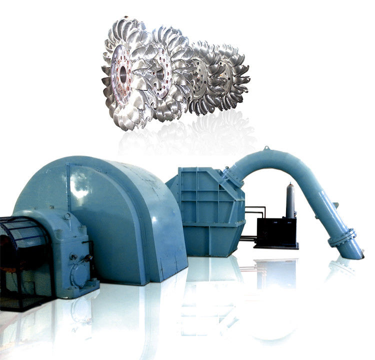 Diameter 200mm High Head Pelton Turbine Including Brushless Or Static Excitation System Designed For Hydroelectric Power