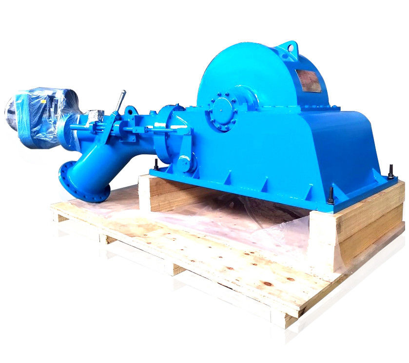 Turgo Turbine Generator with Synchronous Alternator Carbon Steel Volute and 220/380V Voltage