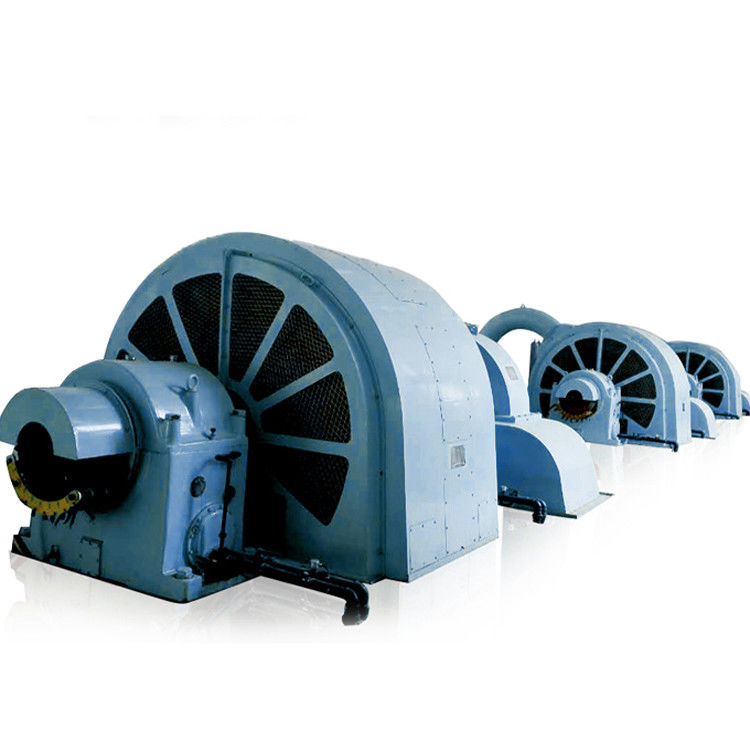 High Head 100m To 2000m Pelton Turbine Generator Rated Voltage 6-10kV Custom Engineered For Hydropower Energy Production