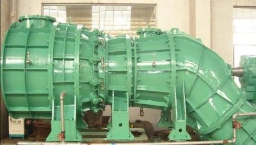 100KW 6300V 10500V Tubular Water Turbine Generator