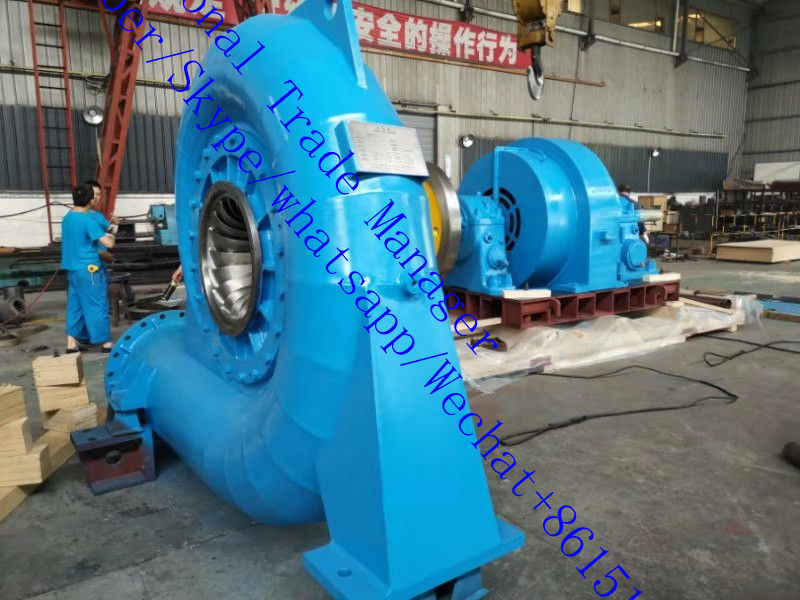 Speed Range 150RPM 1000RPM Francis Hydro Turbine Generator Supporting Flow 3.21 To 14.9 M³s Sustainable Energy Production