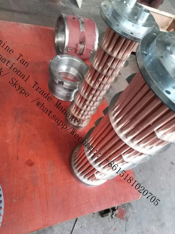 Water To Air Fined Tube Heat Exchanger With Blower Steam Coil Economizer Power Plant