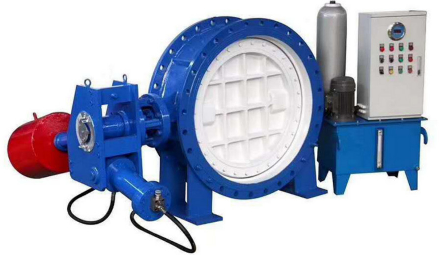 PN2.5~PN40 Hydraulic Operated Butterfly Valve DN150~DN4800