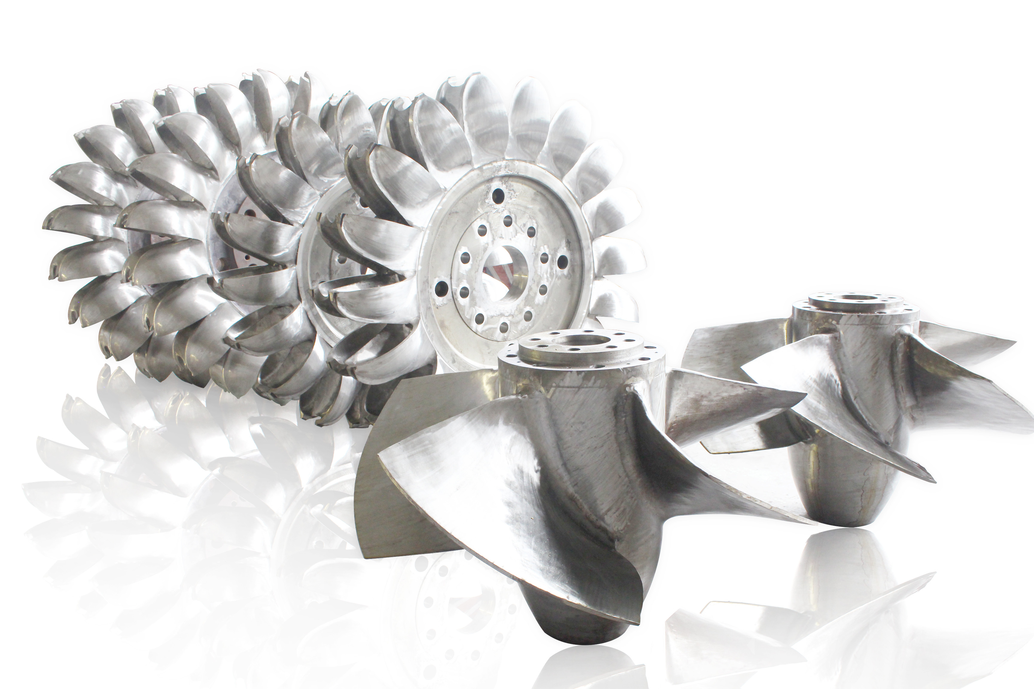 Stainless Steel Pelton Turbine Runner For Hydropower Plant