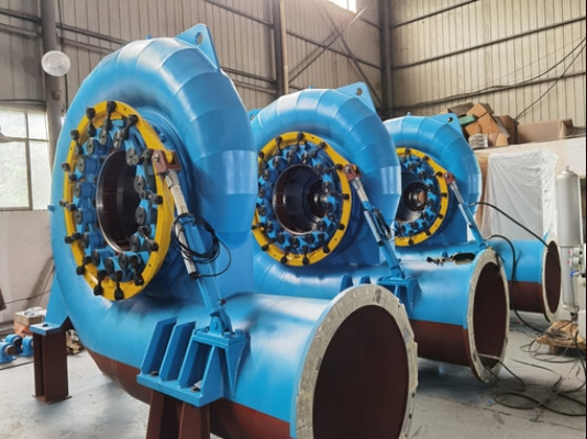 100kw~70mw Francis Turbine Generator High Water Head And Low Flow