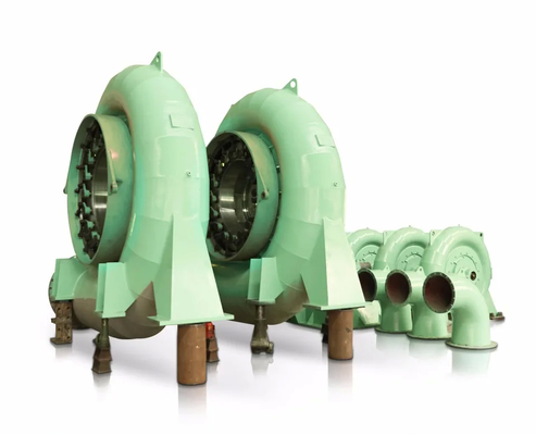 500-1000kg Turgo Turbine Generator Vertical/Horizontal Installation Efficiency 90%