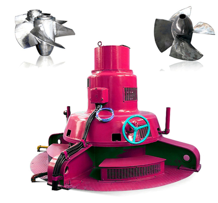 Speed Range 300-3000rpm Water Turbine Generator With Micro Governor Control Panel