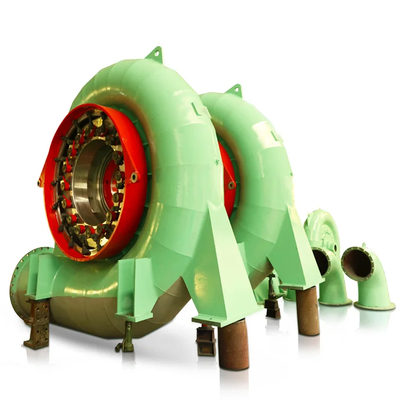 Polishing Hydro Turbine Runner Stainless Steel Or Steel Customized Blade Length