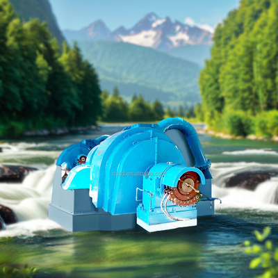 50 Years Lifespan Hydropower Turbine Generator Alternative Energy Customized