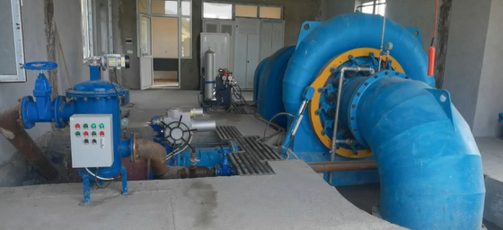 Dependable Power High Durability Francis Turbine Generator With 90-96% Efficiency