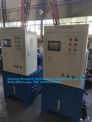Hydraulic Hydro Turbine Governor for Grid connection function and adjustment function